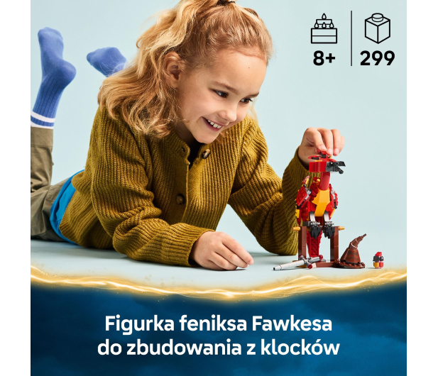 LEGO Harry Potter 76448 Fawkes™: feniks Dumbledore'a - 1331665 - zdjęcie 4